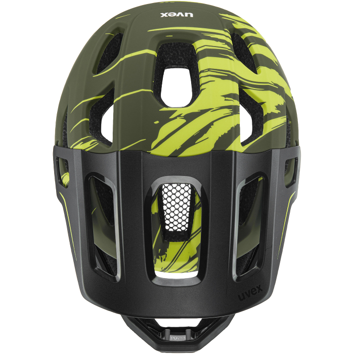 Uvex React jr. fullface Black-White Matt 52-56cm